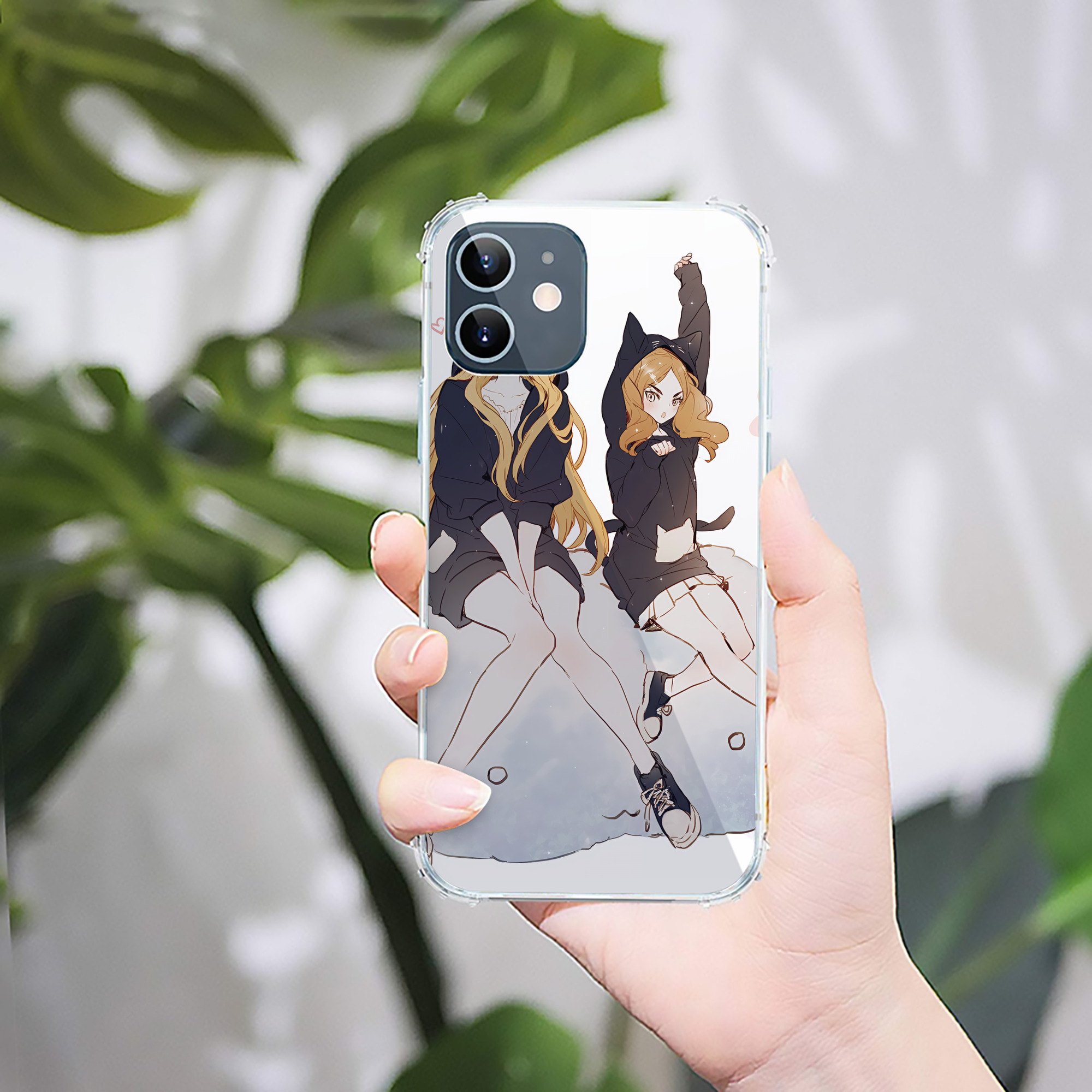 （画像用） ハイキュー!! Haikyu!! 【iPhone 12シリーズ対応】透明スマホケース（クリアソフトケース）